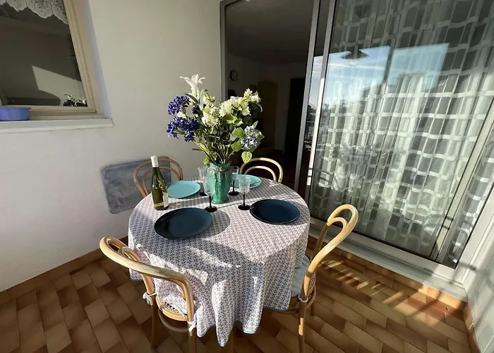 T2 Avec Parking, Vue Jardin Et Canal, Ascenseur, Lave-linge - Fr-1-702-40 公寓 阿格德